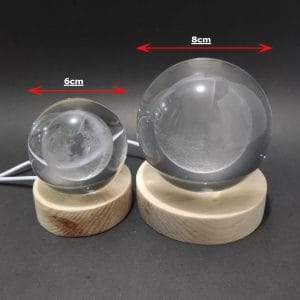 Moon Crystal Ball Lamp