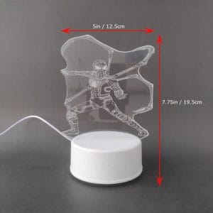 Spiderman Acrylic Lamp