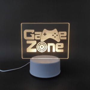 Game Zone Acrylic Lamp