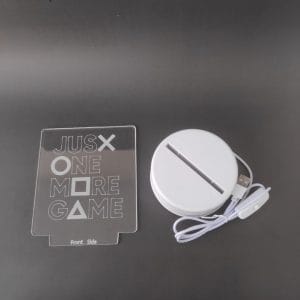 One More Game Acrylic Lamp