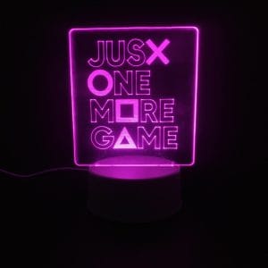 One More Game Acrylic Lamp