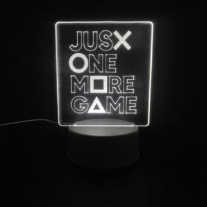 One More Game Acrylic Lamp