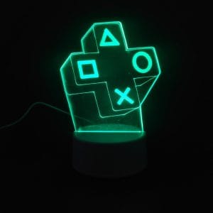 PlayStation Button Acrylic Lamp
