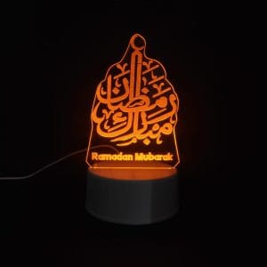 Ramadan Mubarak Acrylic Lamp