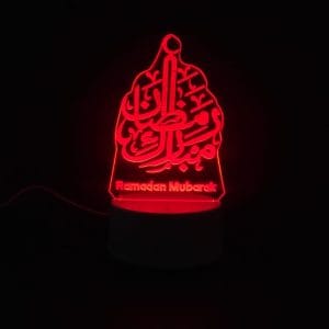 Ramadan Mubarak Acrylic Lamp