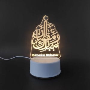 Ramadan Mubarak Acrylic Lamp