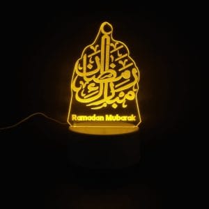 Ramadan Mubarak Acrylic Lamp