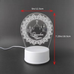 Ramadan Kareem Acrylic Lamp