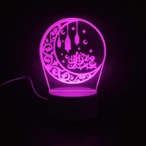 Eid Mubarak Acrylic Lamp