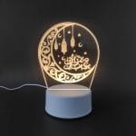 Eid Mubarak Acrylic Lamp