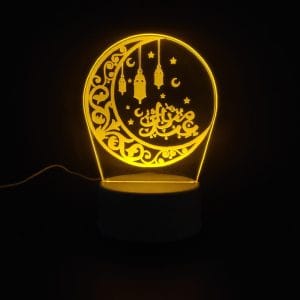 Eid Mubarak Acrylic Lamp