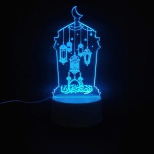 Ramadan Mubarak Acrylic Lamp