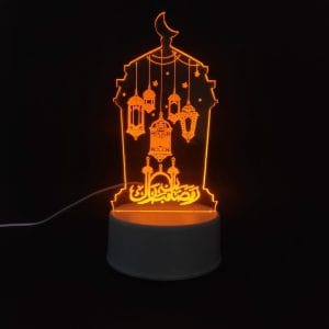 Ramadan Mubarak Acrylic Lamp