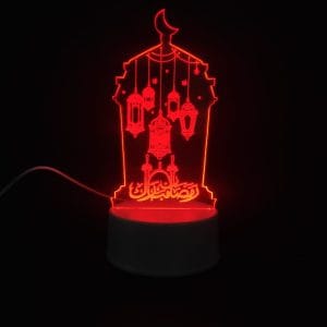 Ramadan Mubarak Acrylic Lamp