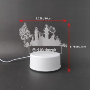 Eid Mubarak Acrylic Lamp