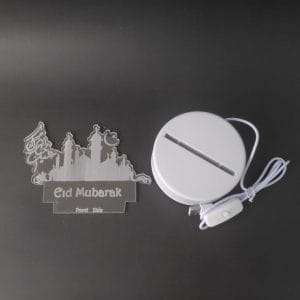 Eid Mubarak Acrylic Lamp