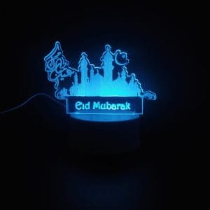 Eid Mubarak Acrylic Lamp