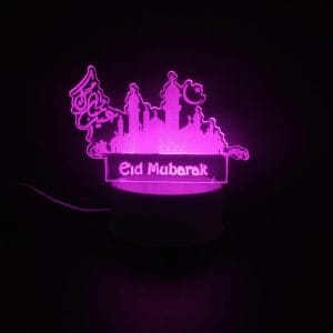 Eid Mubarak Acrylic Lamp