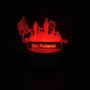 Eid Mubarak Acrylic Lamp