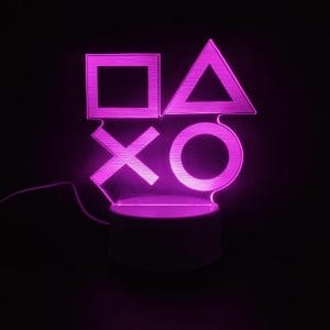 PS Symbols Acrylic Lamp