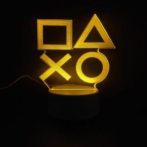 PS Symbols Acrylic Lamp