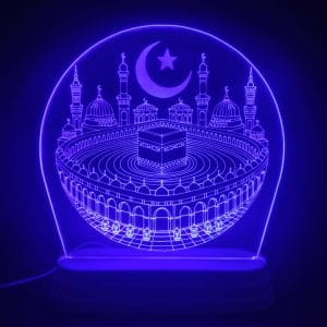 Khana Kaaba Acrylic Lamp