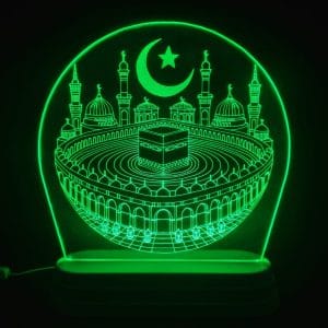 Khana Kaaba Acrylic Lamp