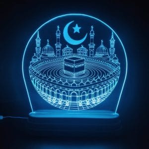 Khana Kaaba Acrylic Lamp