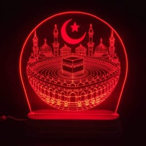 Khana Kaaba Acrylic Lamp
