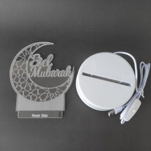 Eid Mubarak Acrylic Lamp