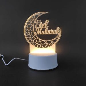 Eid Mubarak Acrylic Lamp