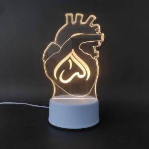 Alif Laam Ra Acrylic Lamp