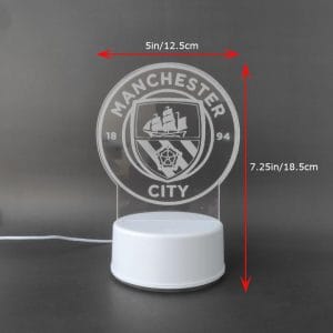 Manchester City Acrylic Lamp