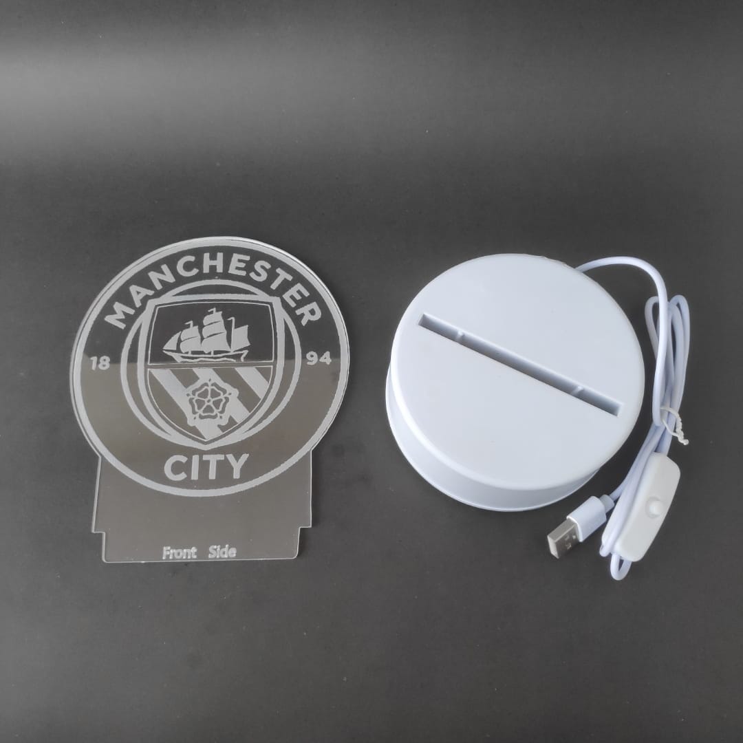 Manchester City Acrylic Lamp