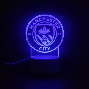 Manchester City Acrylic Lamp