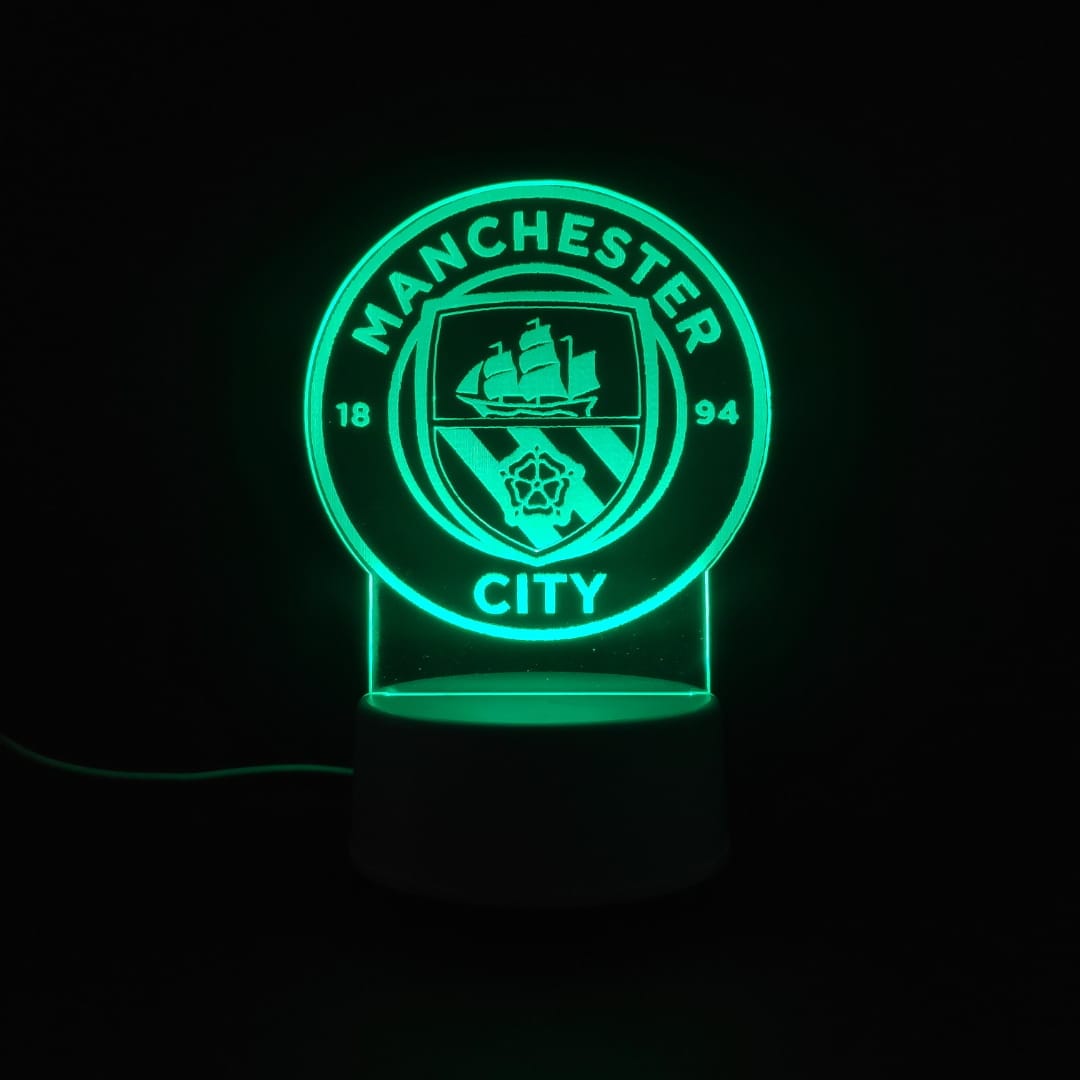 Manchester City Acrylic Lamp