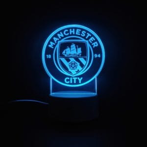 Manchester City Acrylic Lamp
