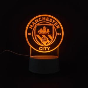 Manchester City Acrylic Lamp