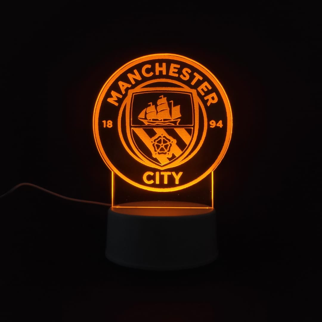 Manchester City Acrylic Lamp