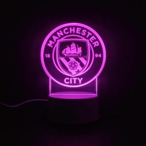Manchester City Acrylic Lamp