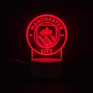 Manchester City Acrylic Lamp