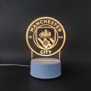 Manchester City Acrylic Lamp