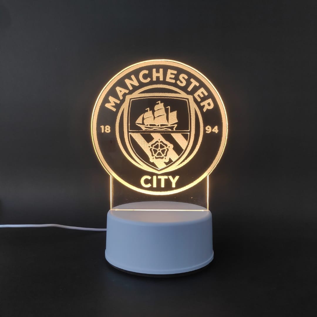 Manchester City Acrylic Lamp