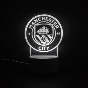 Manchester City Acrylic Lamp
