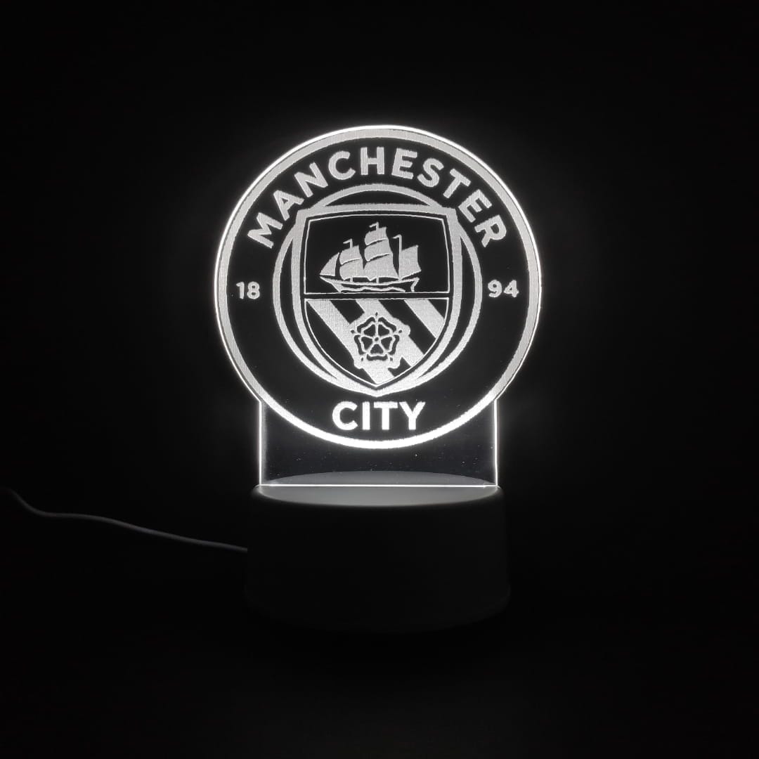 Manchester City Acrylic Lamp