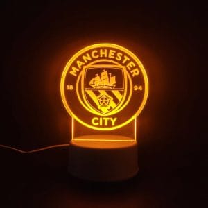 Manchester City Acrylic Lamp