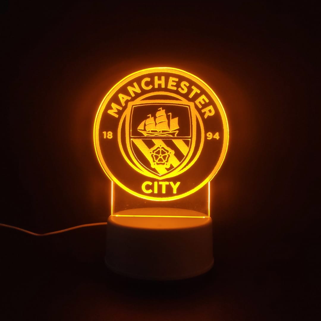 Manchester City Acrylic Lamp