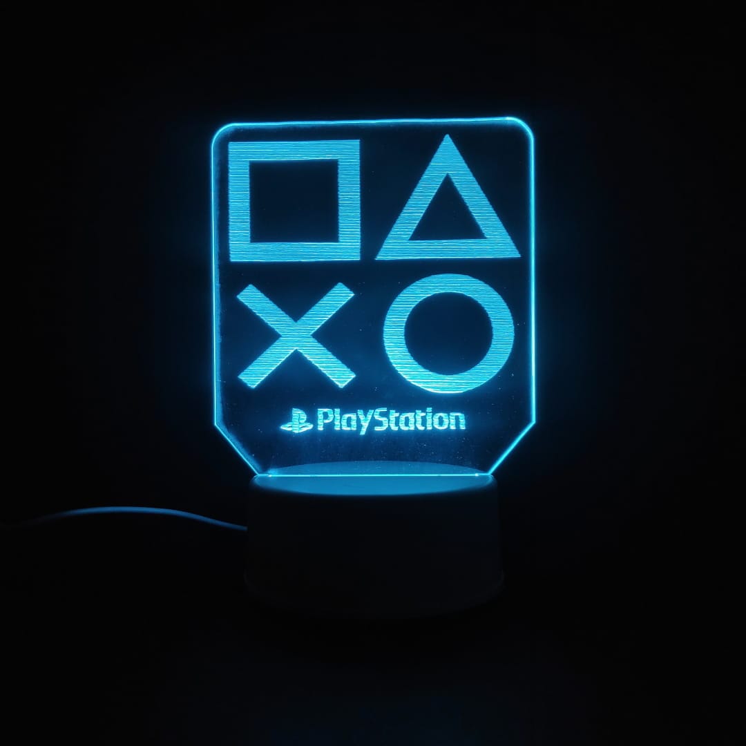 PS Symbols Acrylic Lamp