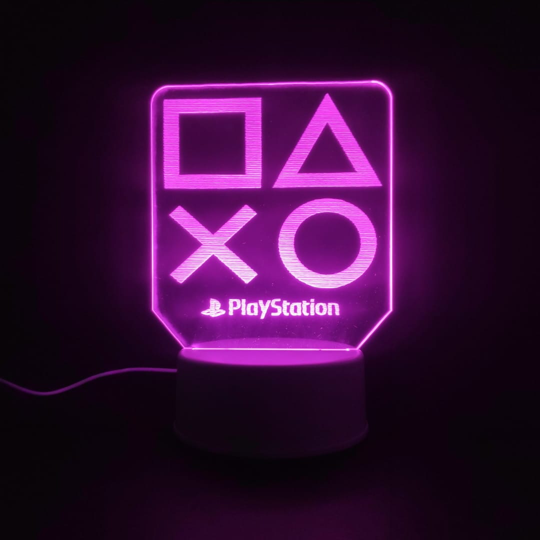 PS Symbols Acrylic Lamp