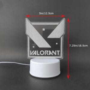 Valorant Acrylic Lamp